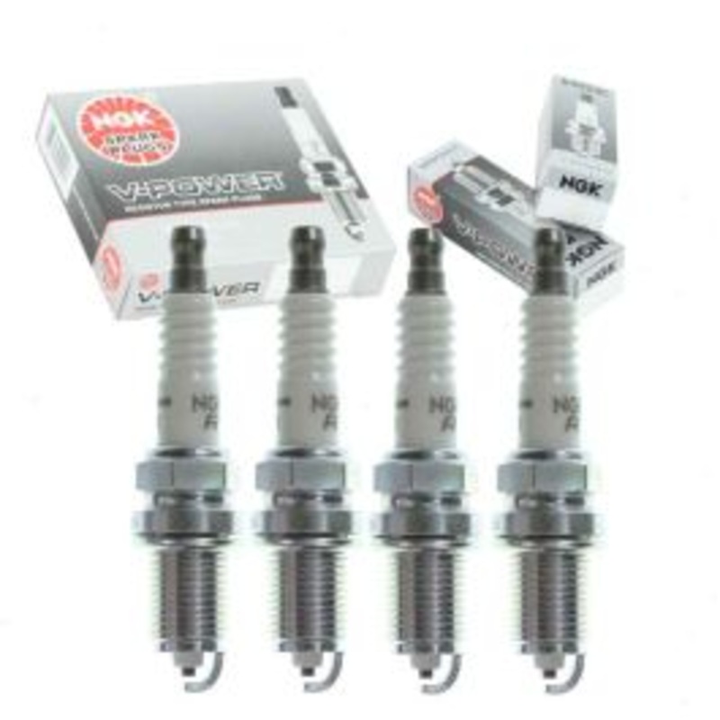 4 pc NGK V-Power 5155 FR4 Spark Plugs