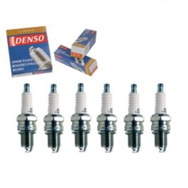 6 pc DENSO Standard U-Groove Spark Plugs for 1963-1964 Dodge Polara 3.7L L6