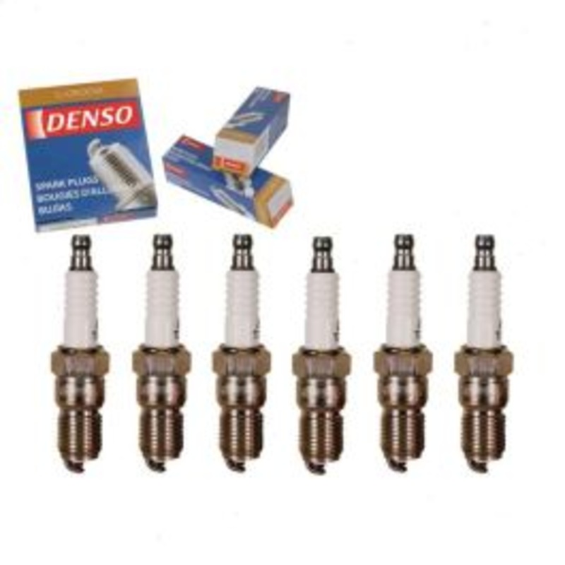 6 pc DENSO Standard U-Groove Spark Plugs for 1986-1987 Mercury Sable 3.0L V6