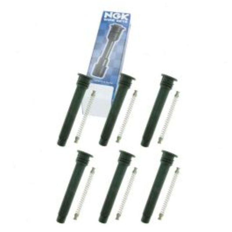 6 pc NGK Ignition Coil Boots for 2014 Ram ProMaster 2500 3.6L V6