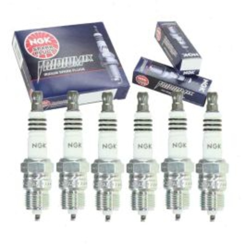 6 pc NGK Iridium IX Spark Plugs for 1986 Jeep Comanche 2.8L V6