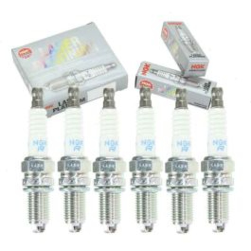 6 pc NGK Laser Platinum 7415 DCPR8EKP Spark Plugs