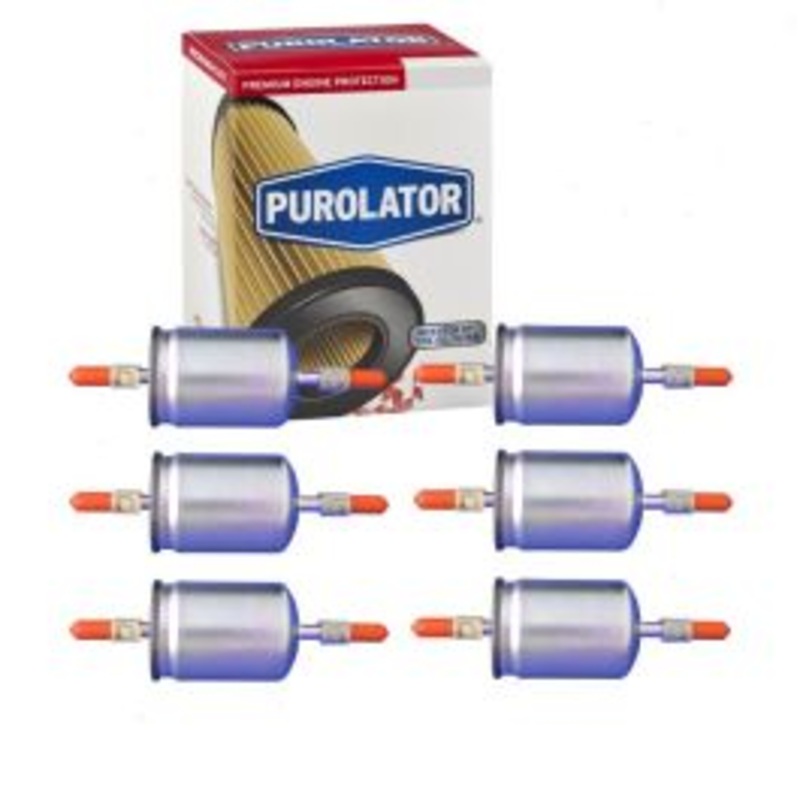 6 pc Purolator F65217 Fuel Filters