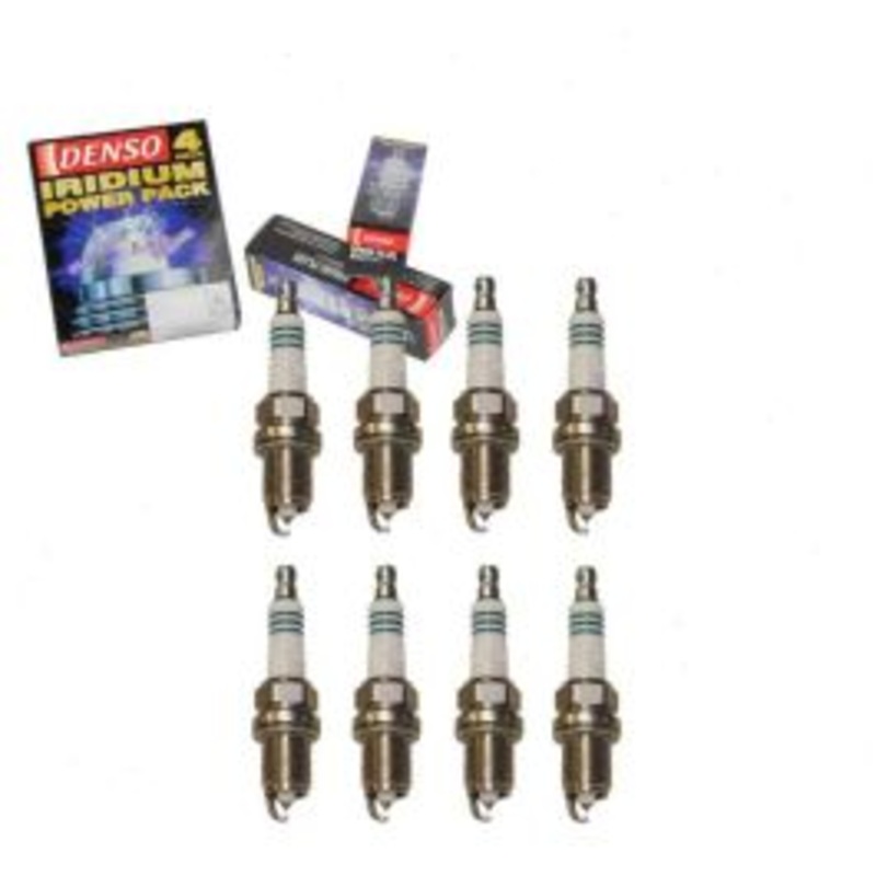 8 pc DENSO Iridium Power 5357 IK16L Spark Plugs