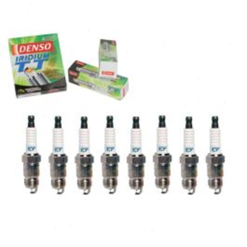 8 pc DENSO Iridium TT Spark Plugs for 1987 GMC V2500 5.7L V8
