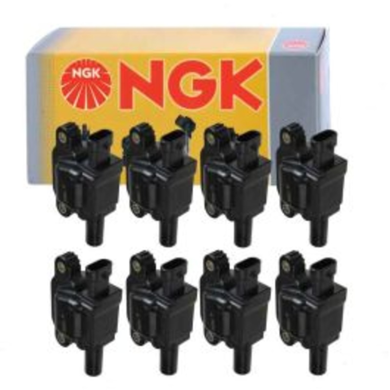 8 pc NGK Ignition Coils for 2016 Cadillac CTS 6.2L V8