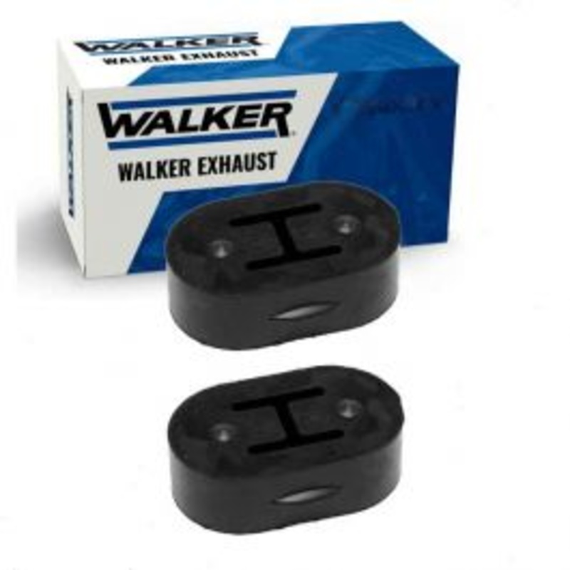 2 pc Walker Exhaust System Insulators for 1991-2002 Ford Escort 1.8L 1.9L 2.0L L4