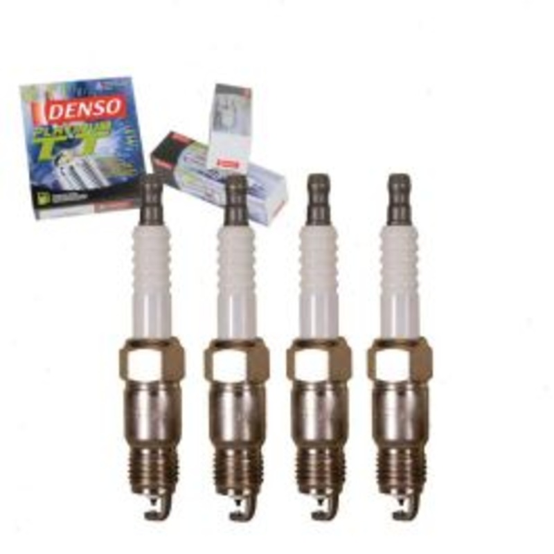 4 pc DENSO Platinum TT Spark Plugs for 1991-1995 GMC Sonoma 2.2L 2.5L L4