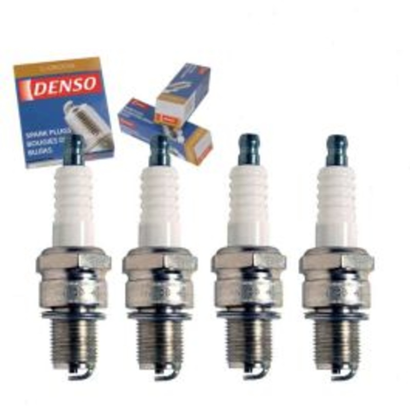 4 pc DENSO Standard U-Groove Spark Plugs for 1963-1965 Chevrolet P10 Series 2.5L L4