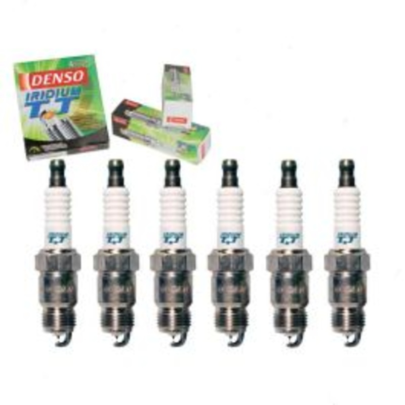 6 pc DENSO Iridium TT Spark Plugs for 1968-1974 Chevrolet P20 Van 4.1L 4.8L L6