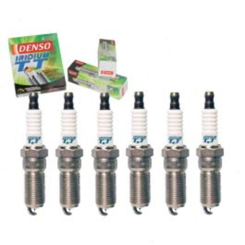 6 pc DENSO Iridium TT Spark Plugs for 2009 Chevrolet Traverse 3.6L V6