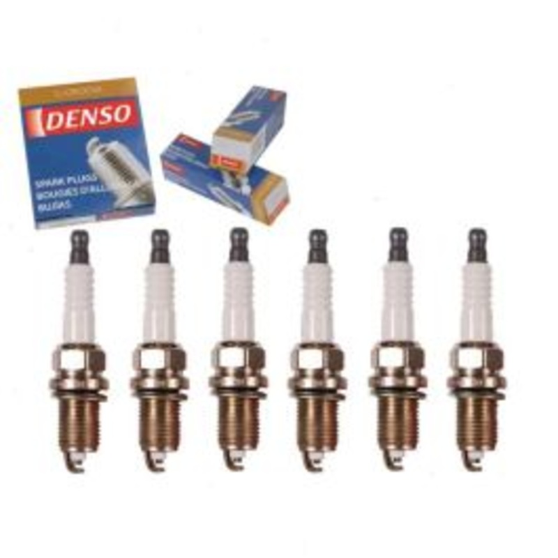 6 pc DENSO Standard U-Groove Spark Plugs for 1993-2005 Lexus GS300 3.0L L6
