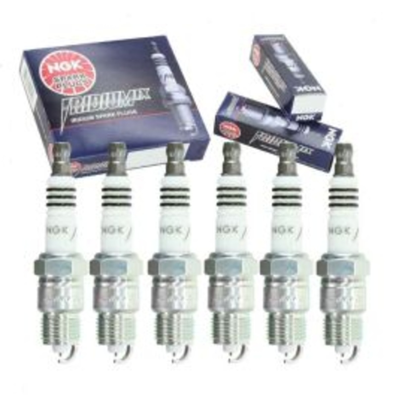 6 pc NGK Iridium IX Spark Plugs for 1975-1980 Plymouth PB200 3.7L L6