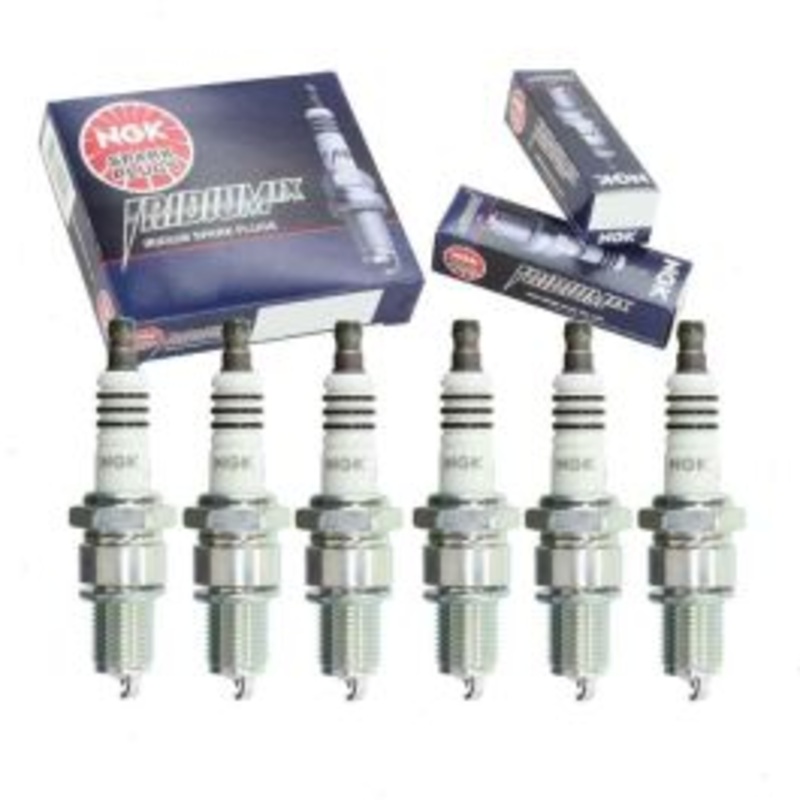 6 pc NGK Iridium IX Spark Plugs for 1987 Dodge Royal Mini Ram 3.0L V6