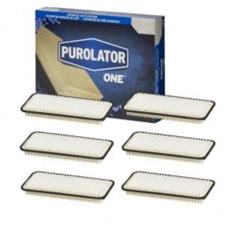 6 pc Purolator ONE A16198 Air Filters