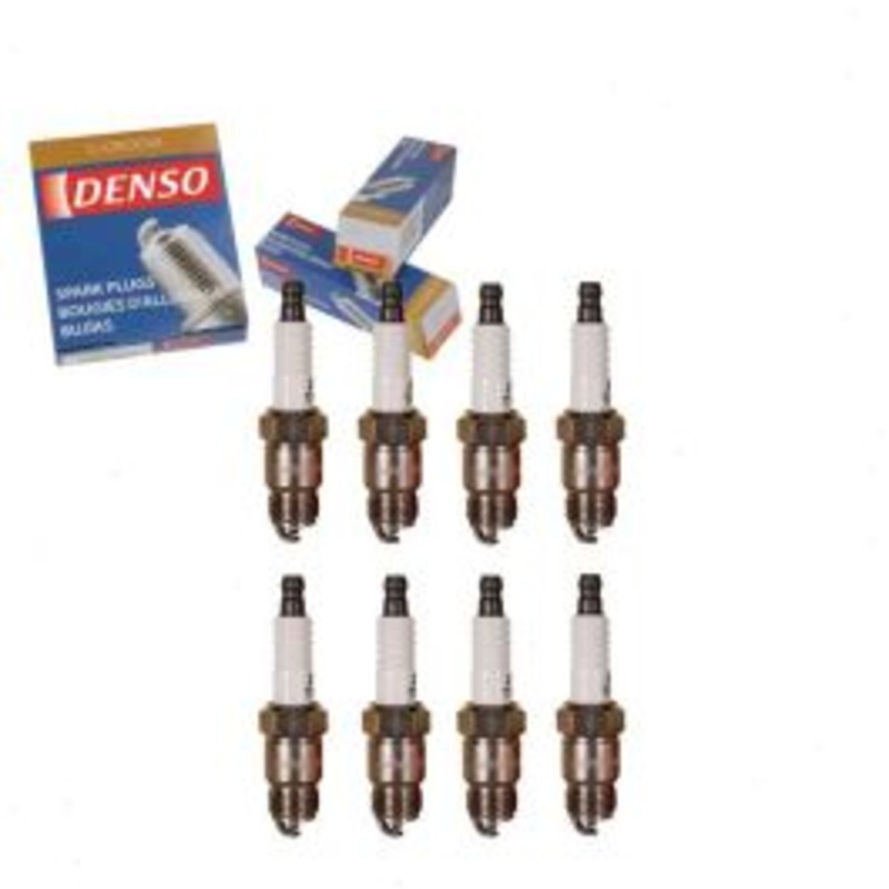 8 pc DENSO Standard U-Groove Spark Plugs for 1979-1986 GMC C1500 Suburban 5.0L 5.7L 7.4L V8