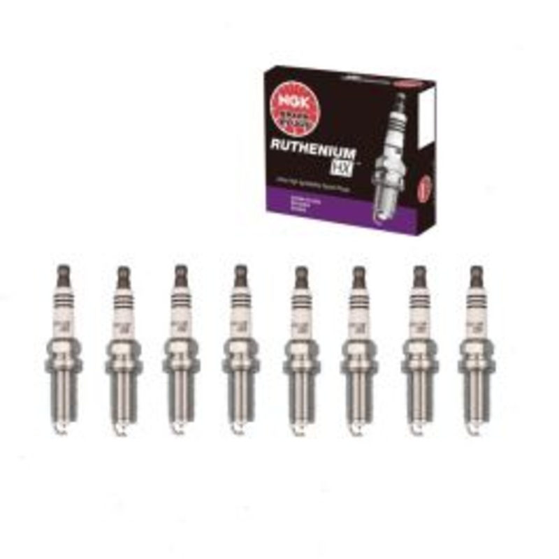 8 pc NGK Ruthenium HX Spark Plugs for 2011 Hyundai Equus 4.6L V8