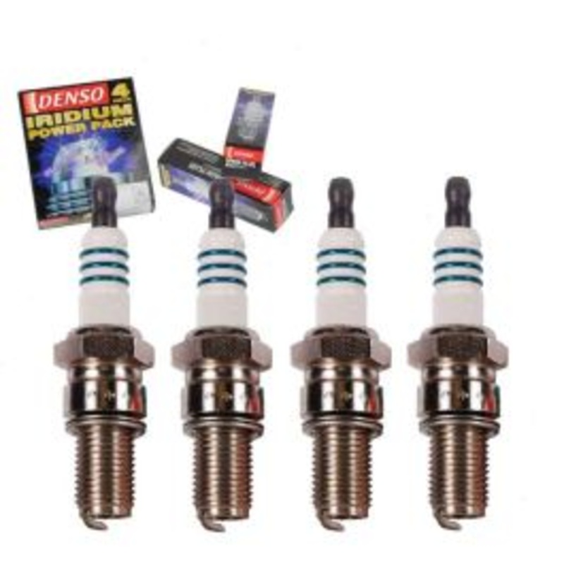 4 pc DENSO Iridium Power 5392 IWM27 Spark Plugs