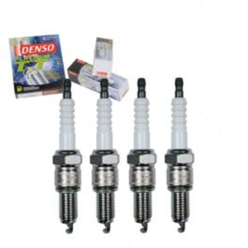 4 pc DENSO Platinum TT Spark Plugs for 1962-1968 Chevrolet Chevy II 2.5L L4