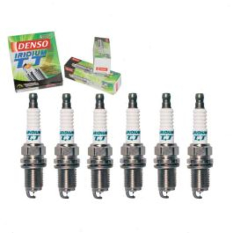 6 pc DENSO Iridium TT Spark Plugs for 2001-2003 Volkswagen EuroVan 2.8L V6