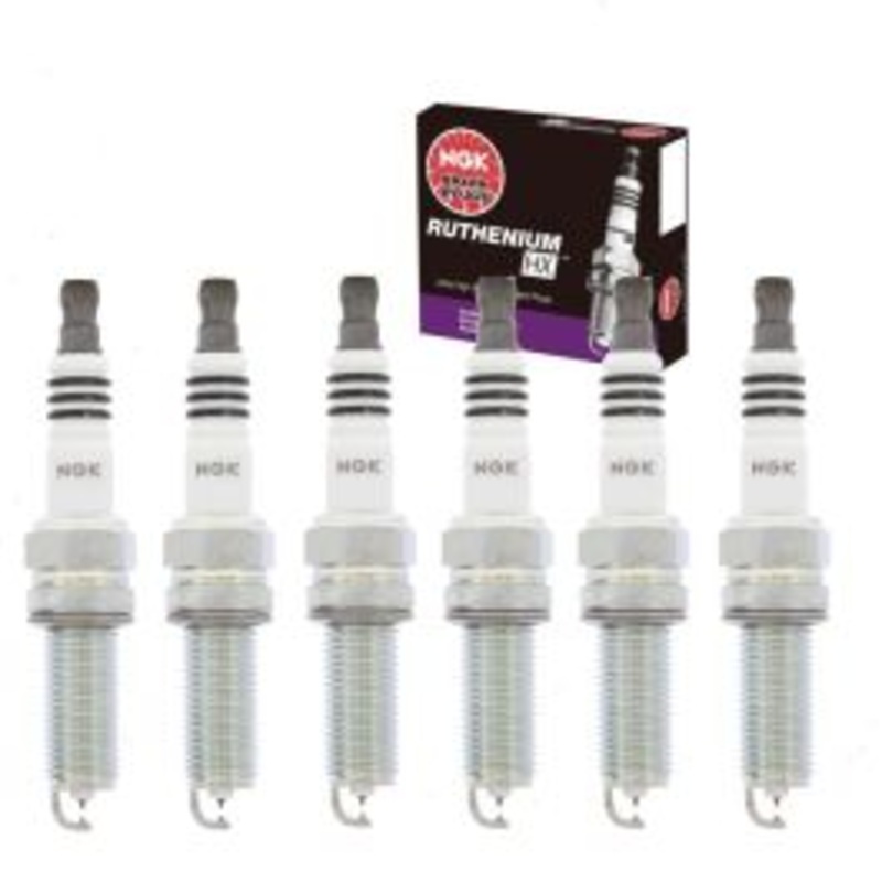 6 pc NGK Ruthenium HX Spark Plugs for 2008-2017 Honda Accord 3.5L V6