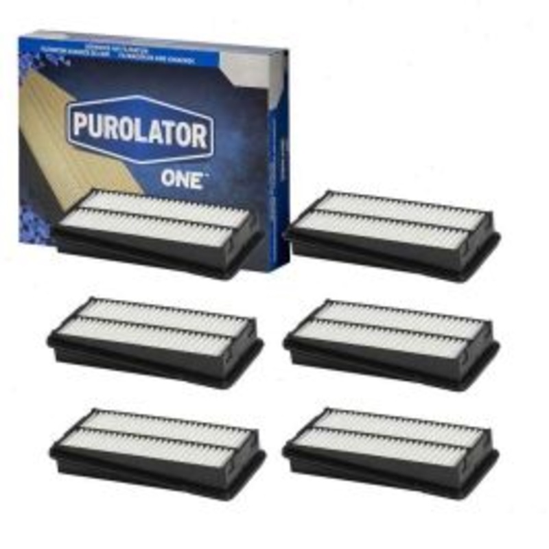 6 pc Purolator ONE A25249 Air Filters