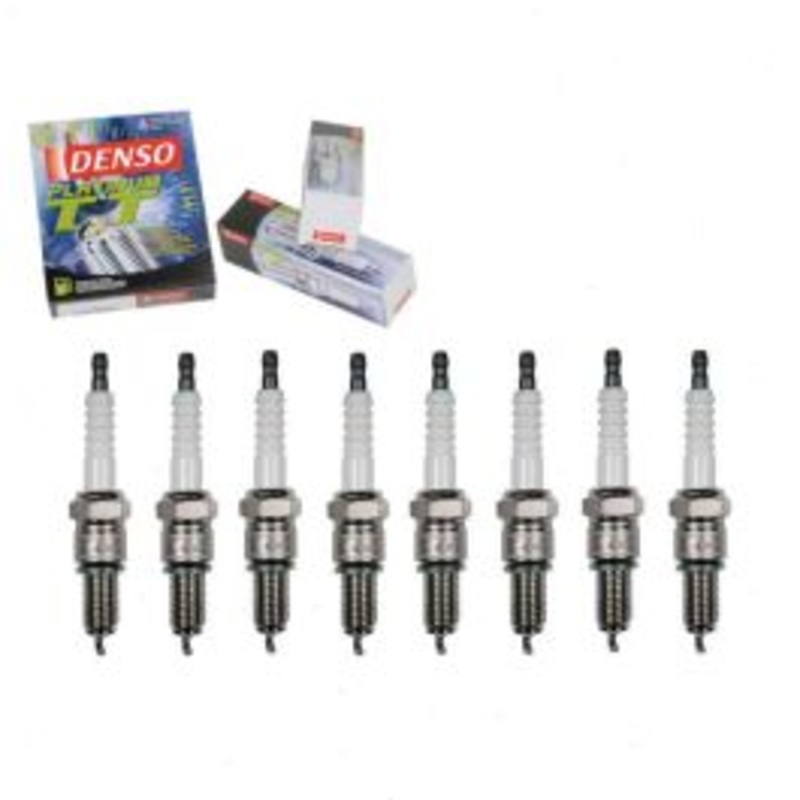 8 pc DENSO Platinum TT Spark Plugs for 1965-1972 Plymouth Satellite 5.6L 7.0L V8
