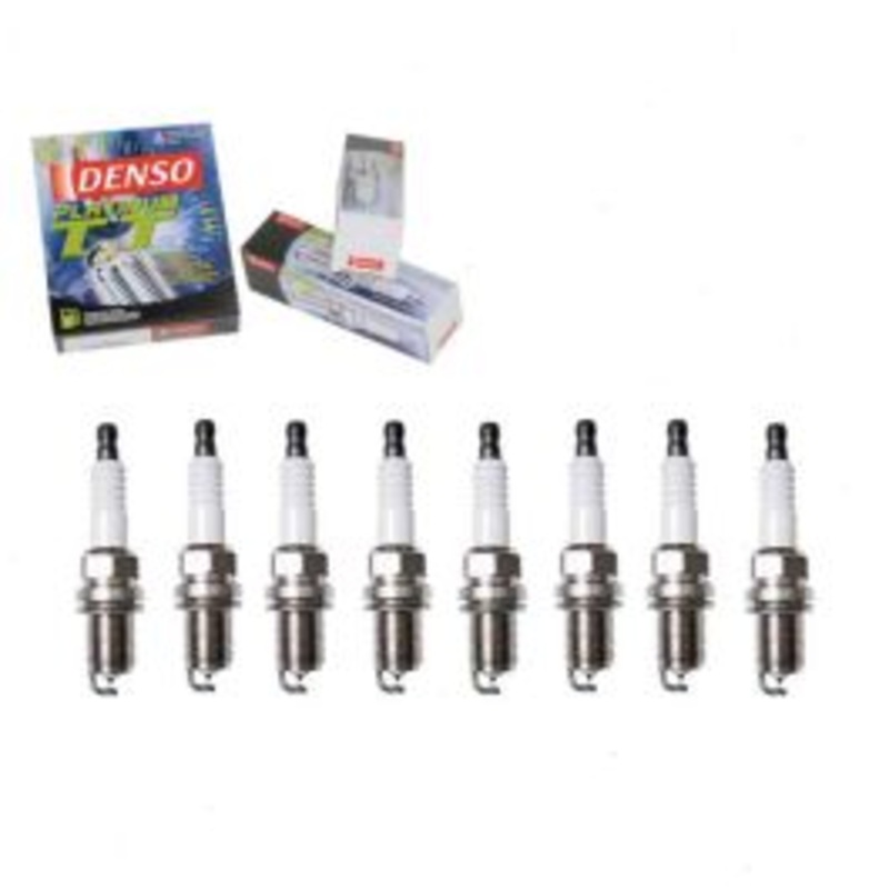 8 pc DENSO Platinum TT Spark Plugs for 2003 Mercedes-Benz CLK500 5.0L V8