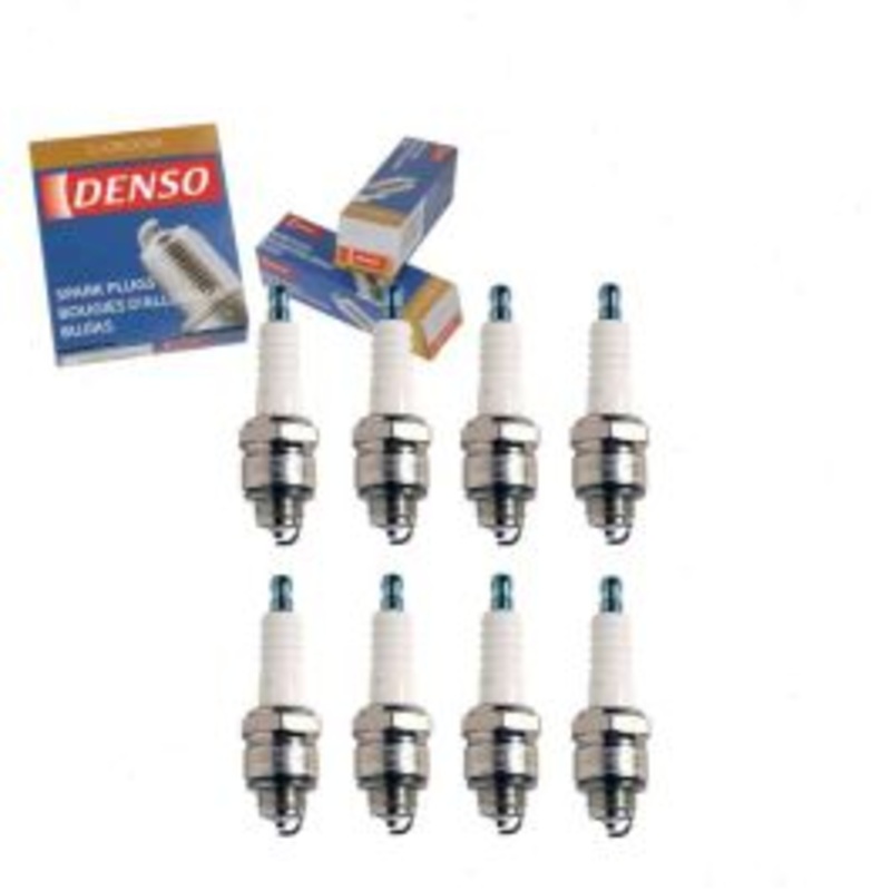 8 pc DENSO Standard U-Groove Spark Plugs for 1970-1971 Dodge Challenger 6.3L 7.2L V8