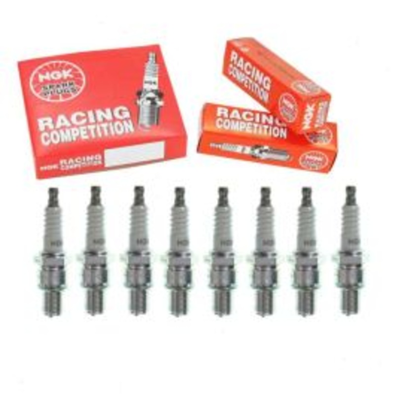 8 pc NGK Racing 3949 R6254E-105 Spark Plugs