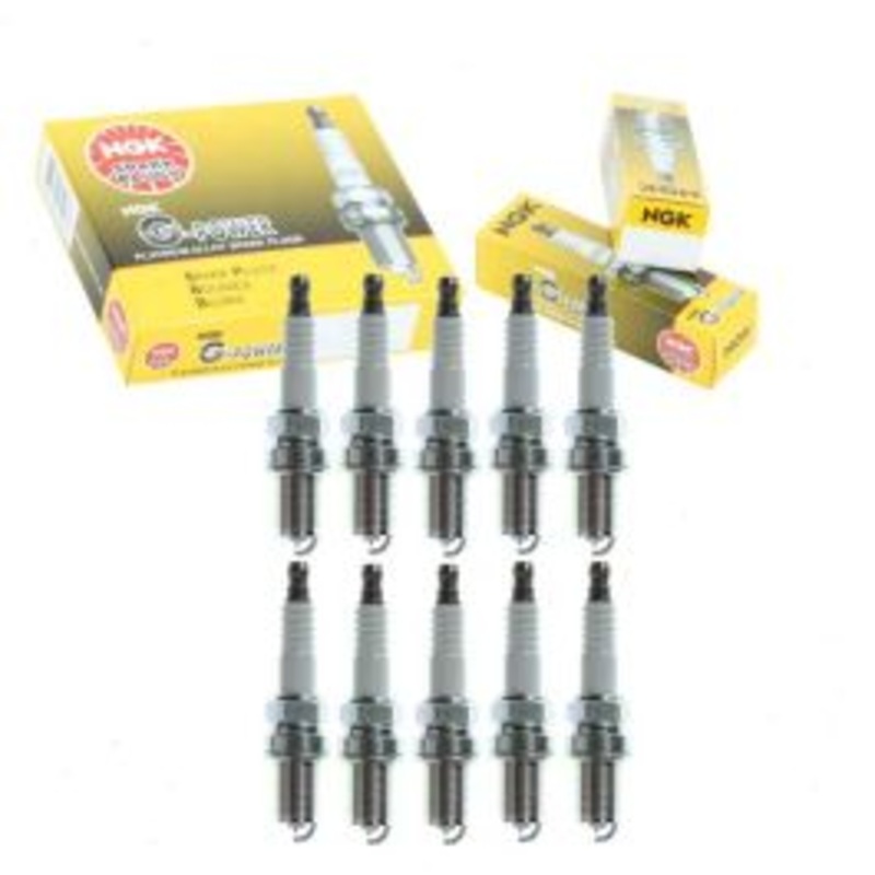 10 pc NGK G-Power 7088 BCPR6EGP Spark Plugs