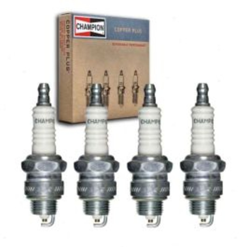 4 pc Champion Copper Plus 10 J12YC Spark Plugs