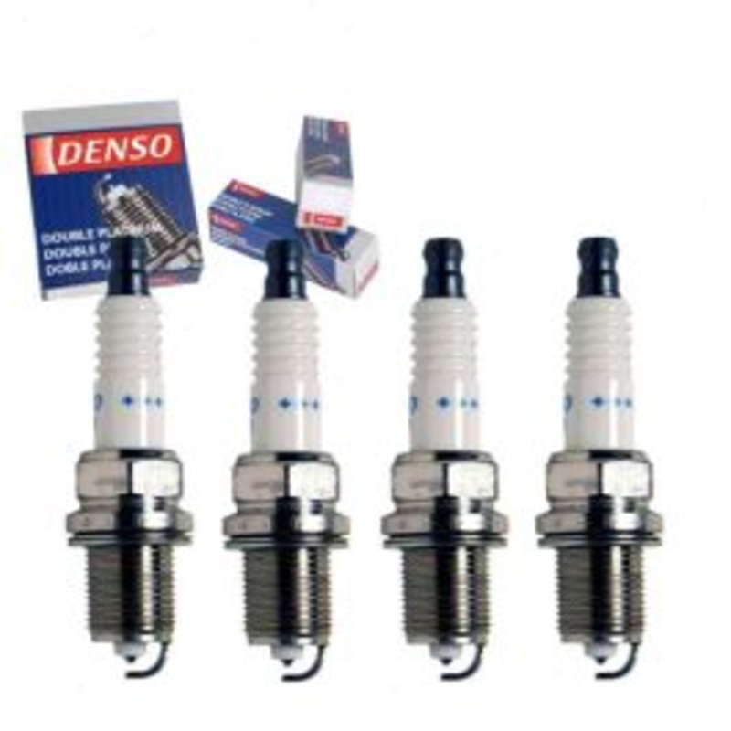 4 pc DENSO Double Platinum Spark Plugs for 1987-1991 Toyota Camry 2.0L L4