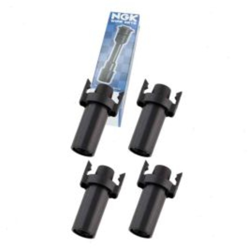 4 pc NGK Ignition Coil Boots for 1995-2002 Pontiac Sunfire 2.3L 2.4L L4