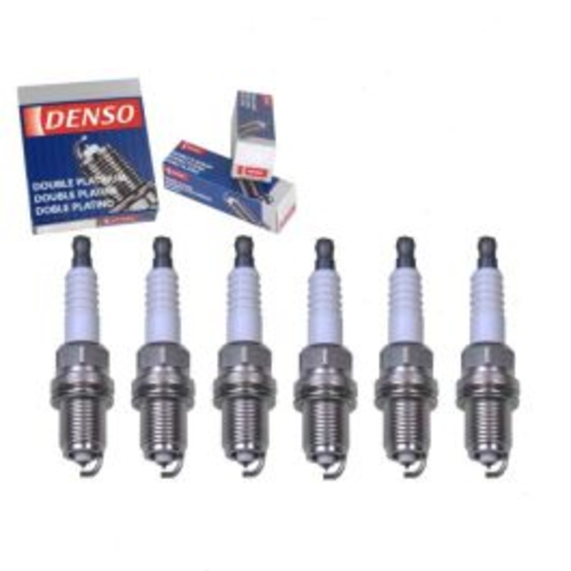 6 pc DENSO Double Platinum Spark Plugs for 1992-1994 Mazda MX-3 1.8L V6