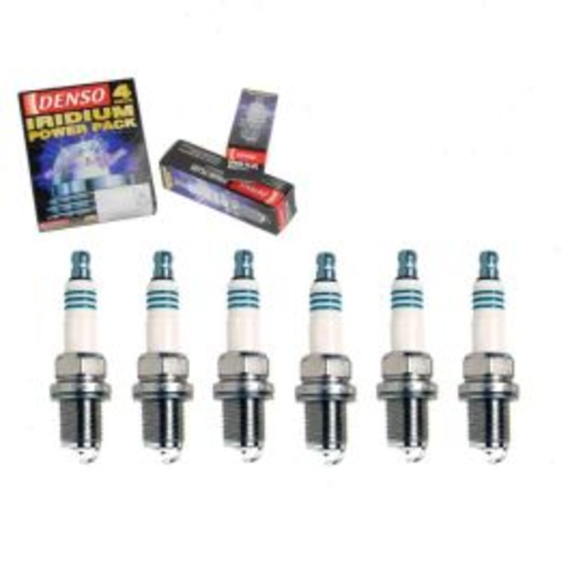 6 pc DENSO Iridium Power Spark Plugs for 1997 Mercedes-Benz E320 3.2L L6