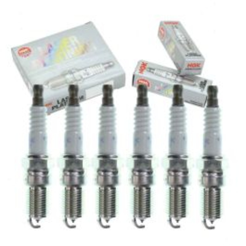 6 pc NGK Laser Platinum Spark Plugs for 1997 Ford E-250 Econoline 4.2L V6