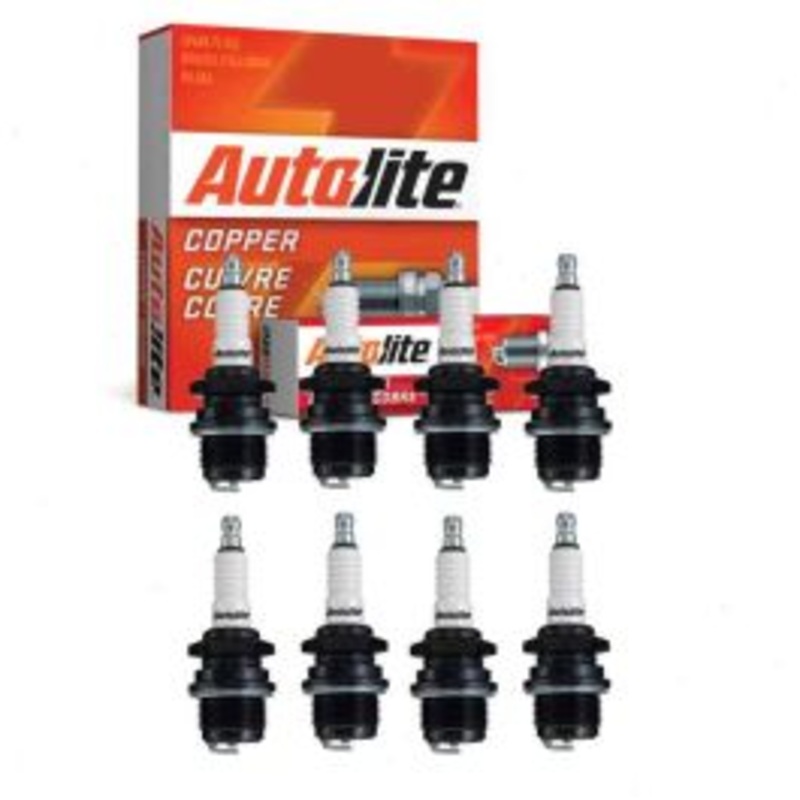 8 pc Autolite Copper Core Spark Plug for 1931 Studebaker Dictator Model 61