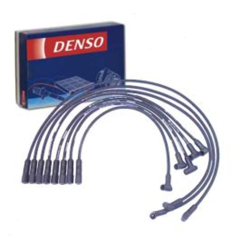 DENSO Spark Plug Wire Set for 1974-1975 Oldsmobile Vista Cruiser 5.7L 7.5L V8