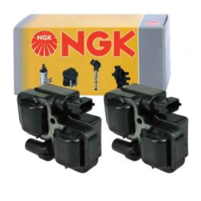 2 pc NGK Ignition Coils for 2006-2011 Mercedes-Benz B200 2.0L L4