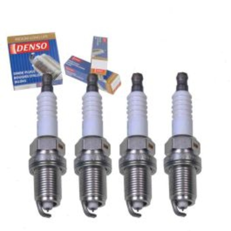 4 pc DENSO Iridium Long Life Spark Plugs for 1991 Toyota MR2 2.2L L4