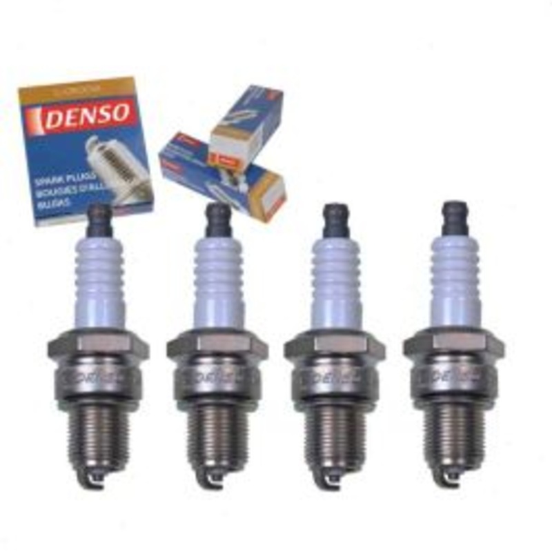 4 pc DENSO Standard U-Groove Spark Plugs for 1983-1984 Mitsubishi Montero 2.6L L4