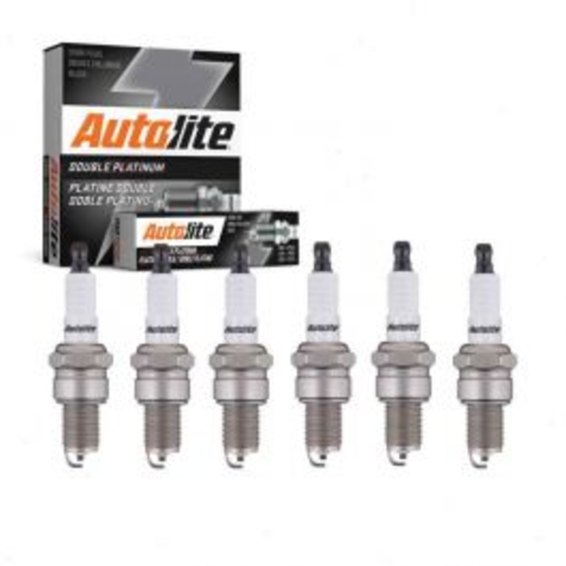 6 pc Autolite Double Platinum Spark Plug for 1967-1969 Chevrolet K10