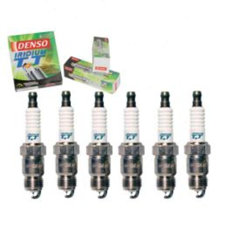 6 pc DENSO Iridium TT Spark Plugs for 1979-1980 GMC P1500 4.8L L6