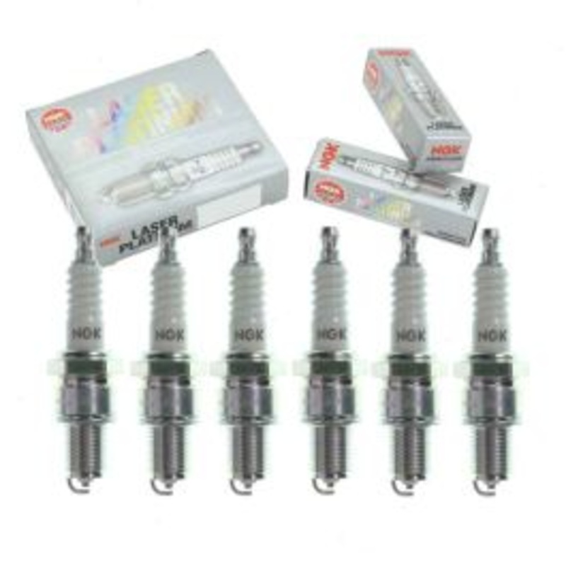 6 pc NGK Laser Platinum 1675 PFR7S8EG Spark Plugs