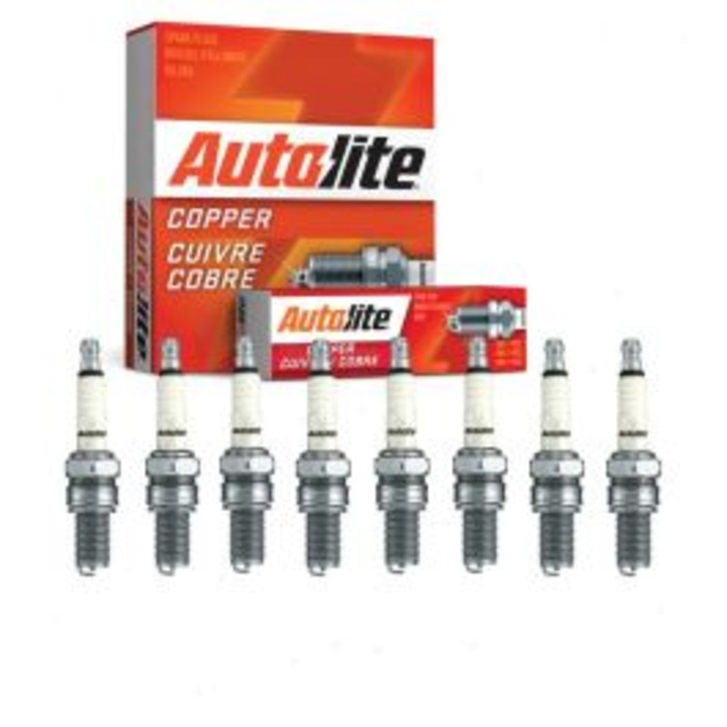 8 pc Autolite Copper Core 4132 Spark Plugs