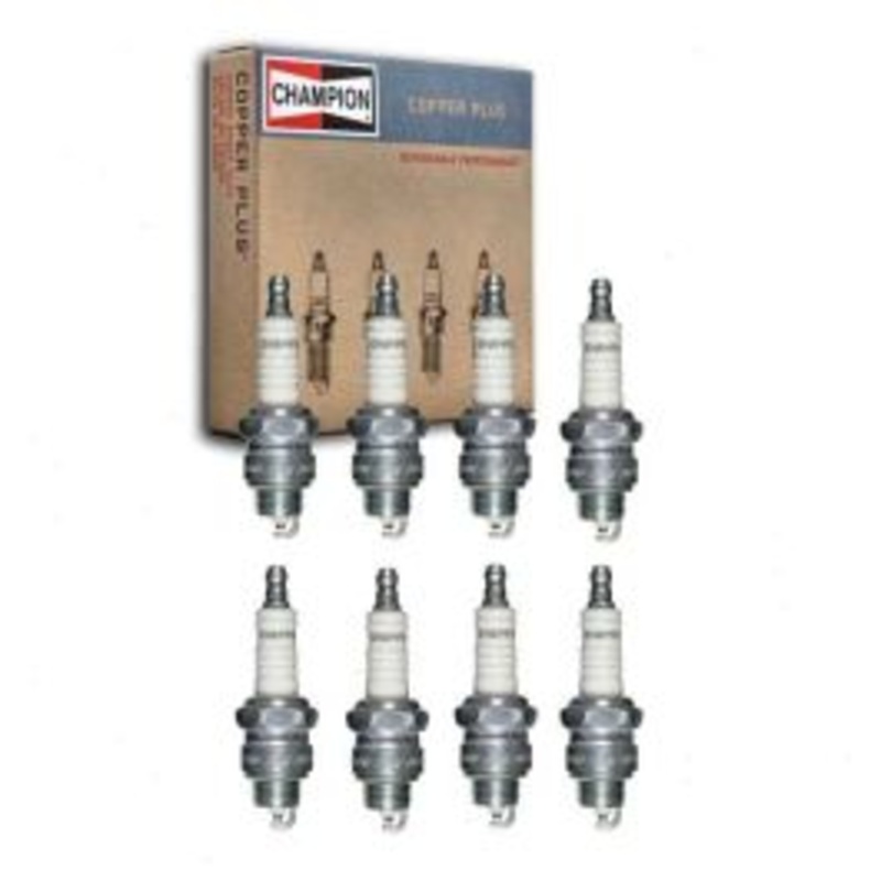 8 pc Champion Copper Plus Spark Plugs for 1963-1964 Studebaker Lark 4.7L 5.0L V8