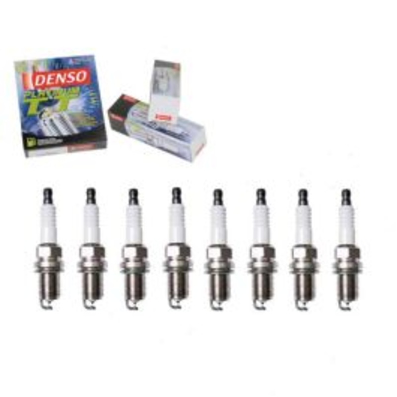 8 pc DENSO Platinum TT Spark Plugs for 2001-2003 Chevrolet Tracker 2.0L L4