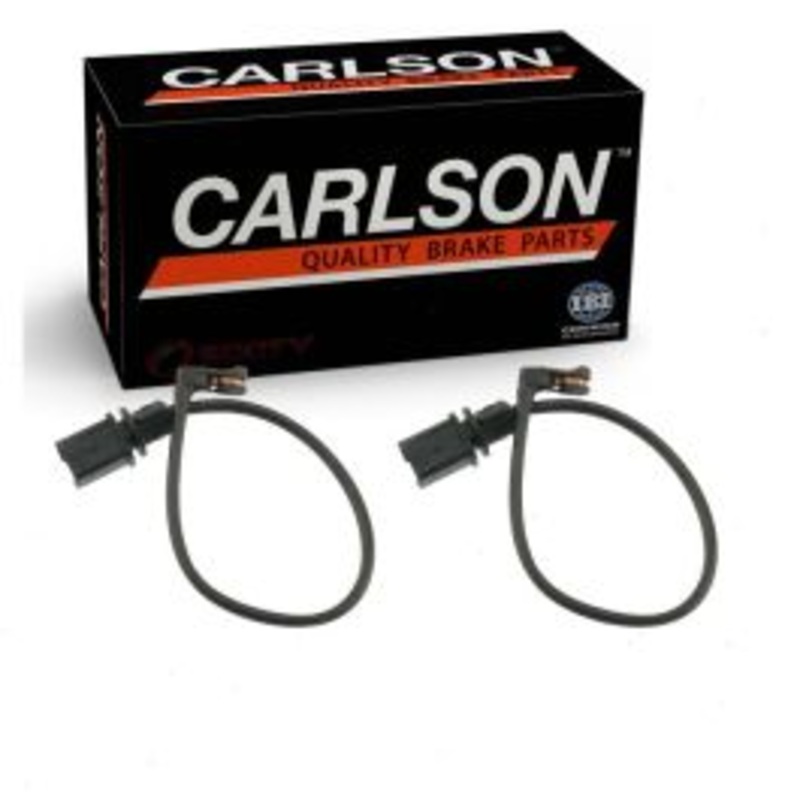 2 pc Carlson Front Disc Brake Pad Wear Sensors for 2008-2009 Audi A5