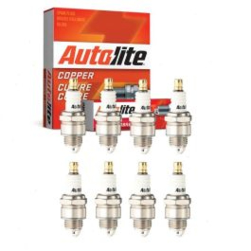 8 pc Autolite Copper Core 2984 Spark Plugs